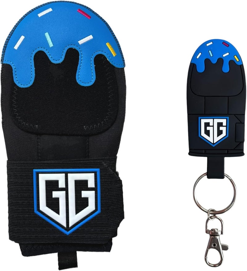 UTVGIANT Youth Baseball/Softball Sliding Mitt - Ice Cream Frosted Drip - Image 1